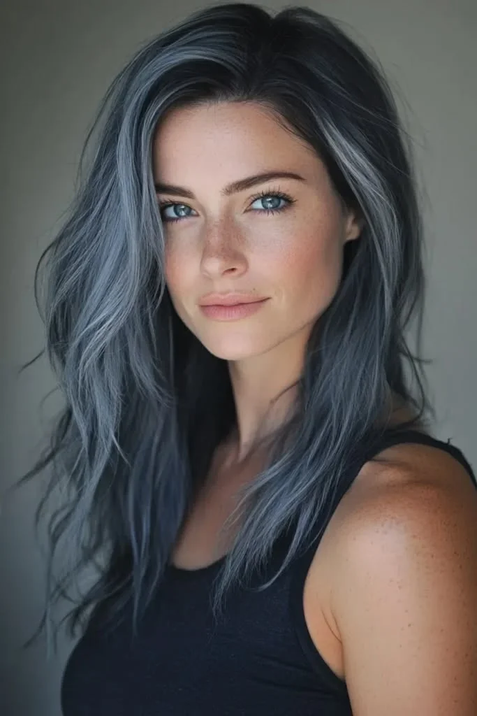 17 Grey Hair Color Ideas That Look Expensive, Cool, and Effortlessly Chic 18 Grey Hair with Shadow Roots