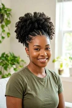 16 Flat Twist Hairstyles Ideas That Look Effortless, Chic, and Totally Screenshot-Worthy 11 Half Up Flat Twist Style