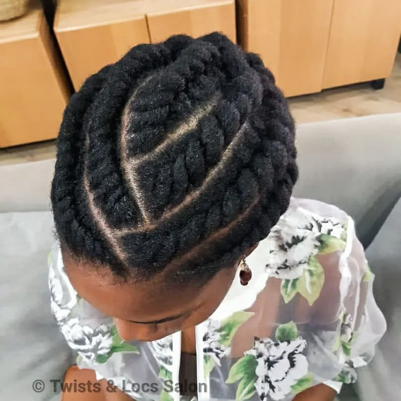 16 Flat Twist Hairstyles Ideas That Look Effortless, Chic, and Totally Screenshot-Worthy 16 Jumbo Flat Twists