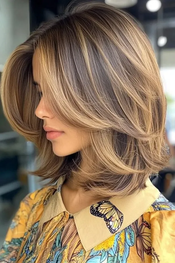 16 Medium Short Hair Ideas That Look Stylish and Easy to Maintain 16 Medium Short Hair With Highlights