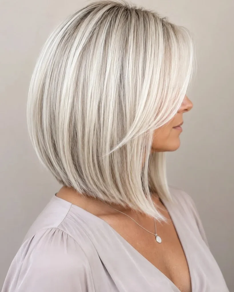 17 Short Grey Hair Ideas That Look Chic, Fresh, and Way Too Cool to Ignore 9 Sleek Silver Bob