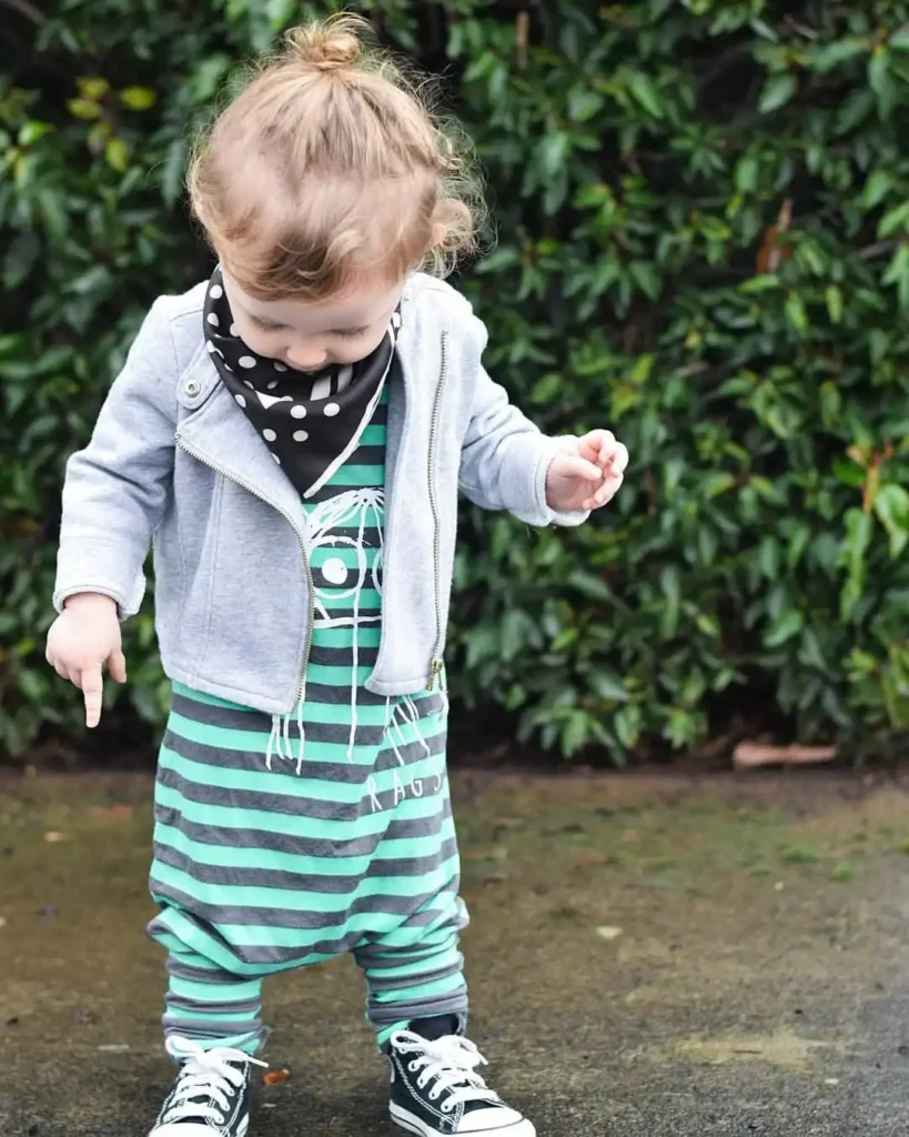 16 Baby Hairstyle Ideas That Are Too Cute to Handle — Easy, Sweet & Totally Photo-Ready 2 Tiny Top Knot