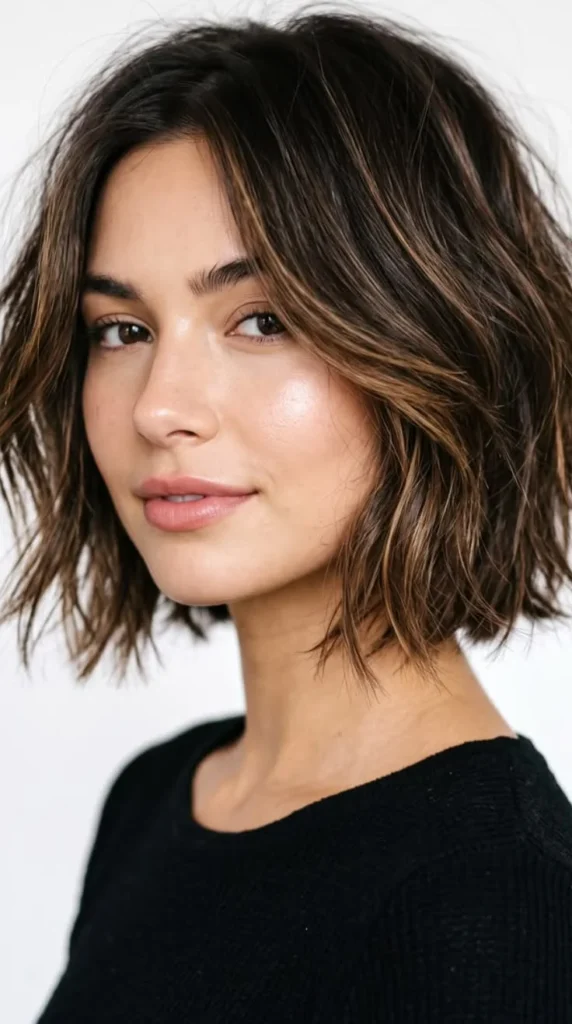 17 Short Thick Hair Ideas That Will Instantly Upgrade Your Look (No Effort, All Style) 10 Tousled Bedhead Bob