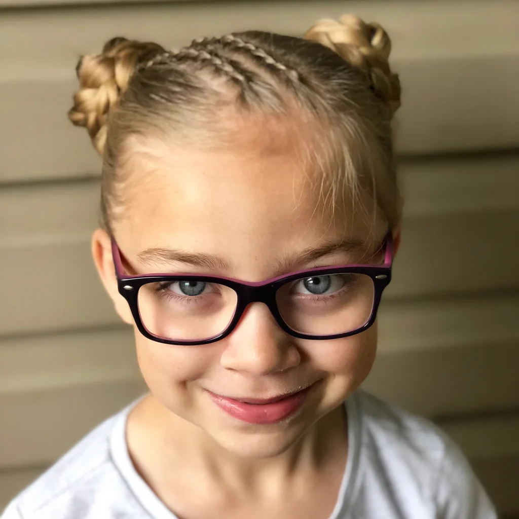 16 Baby Hairstyle Ideas That Are Too Cute to Handle — Easy, Sweet & Totally Photo-Ready 9 Two Tiny Buns