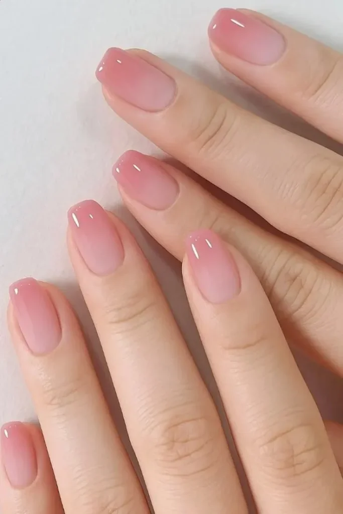 15 Short Ombre Nails Ideas That Look Expensive Without Trying Too Hard 3 Baby Pink Ombre Short Nails