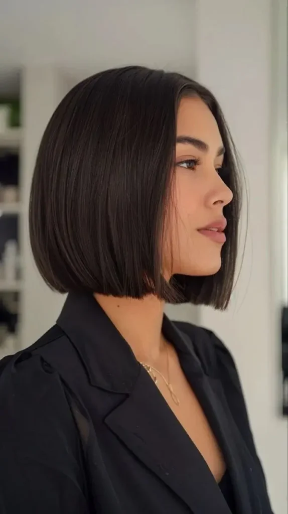 17 Korean Short Hair Ideas That Are So Chic, You’ll Want to Book a Salon Appointment Tonight 7 Blunt Mini Bob