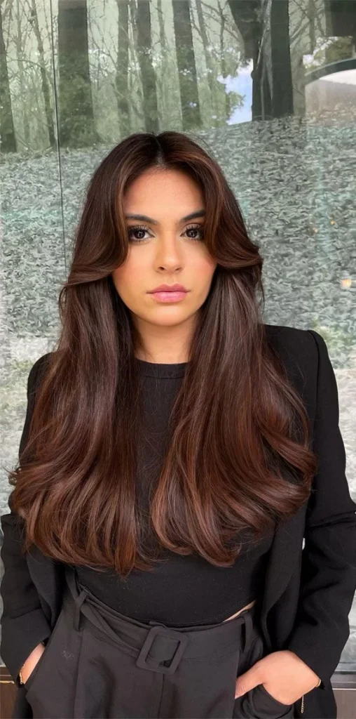 15 Chocolate Brown Hair Color Ideas That'll Make You Fall In Love With Brunette Vibes 3 Chocolate Brown Hair Color