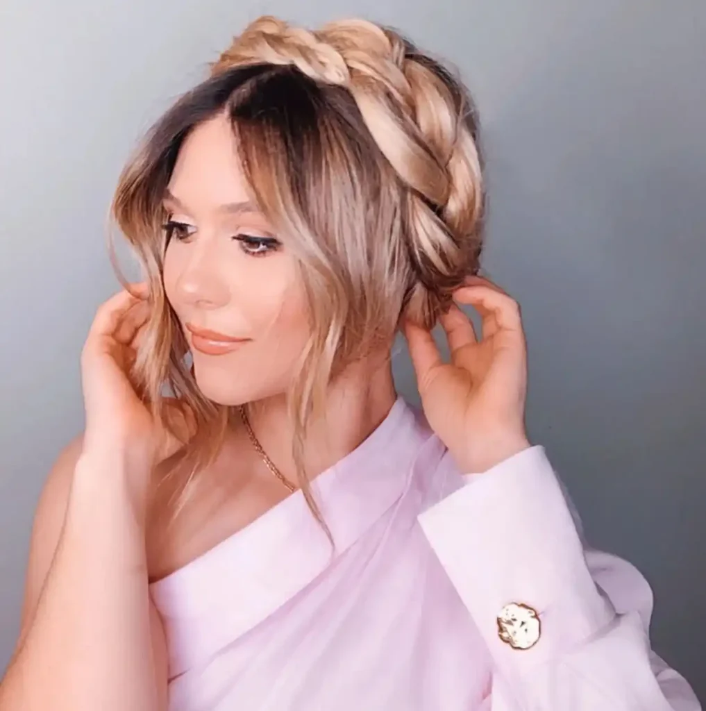 16 Formal Hairstyles That Make You Look Expensive With Basically Zero Drama 13 Crown Braid Updo