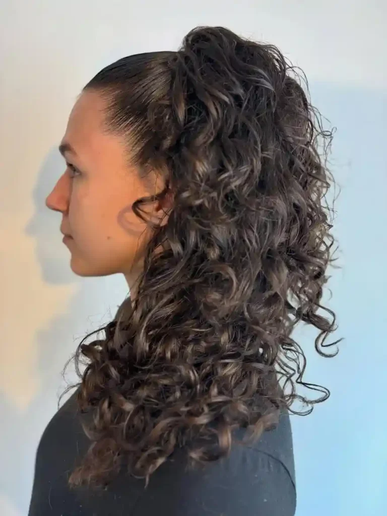 13 Ponytail Hairstyles That Instantly Upgrade Your Look (Yes, Even Your “Lazy Hair Day”) 7 Curly Ponytail