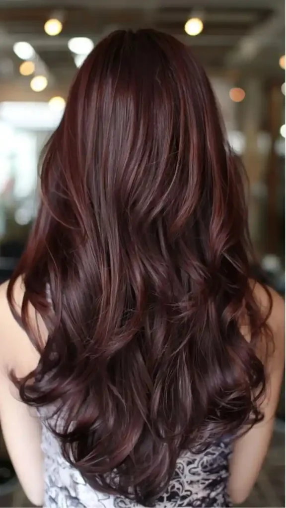 15 Red Brown Hair Color Ideas That Look Expensive, Warm, and Seriously Stunning 8 Dark Chocolate Cherry