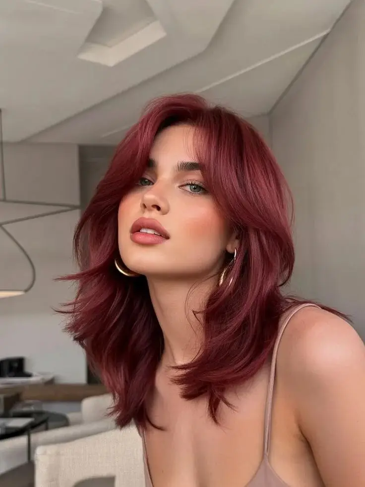 Deep Burgundy