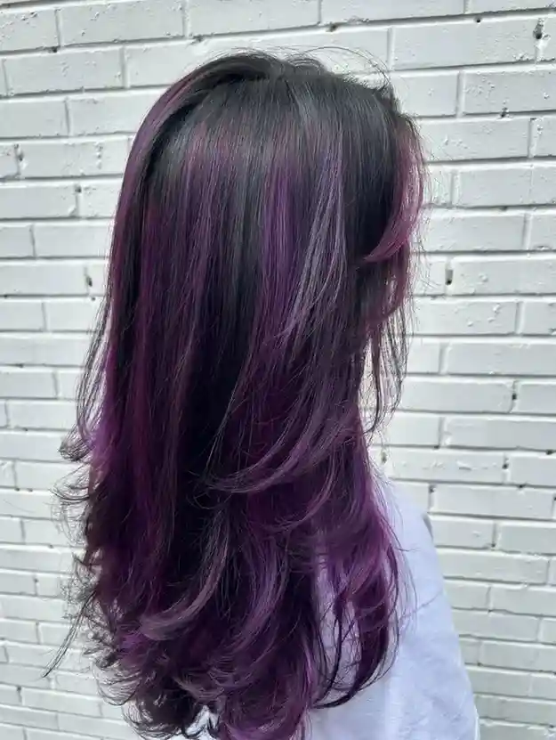 19 Purple Hair Color Ideas That Look Expensive, Cool, and Just a Little Bit Dangerous 13 Electric Purple Hair