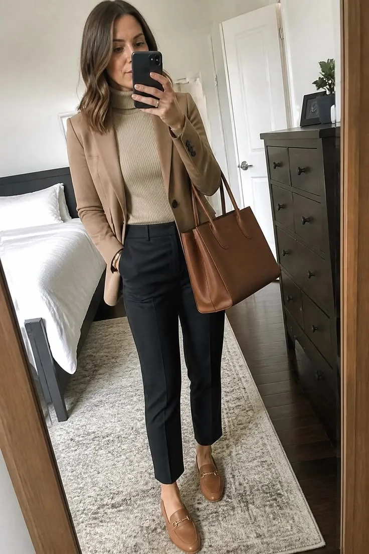 Polished Without Feeling Stiff: 15 Fall Work Outfits for Easy Office Style 26 Polished Without Feeling Stiff: 15 Fall Work Outfits for Easy Office Style