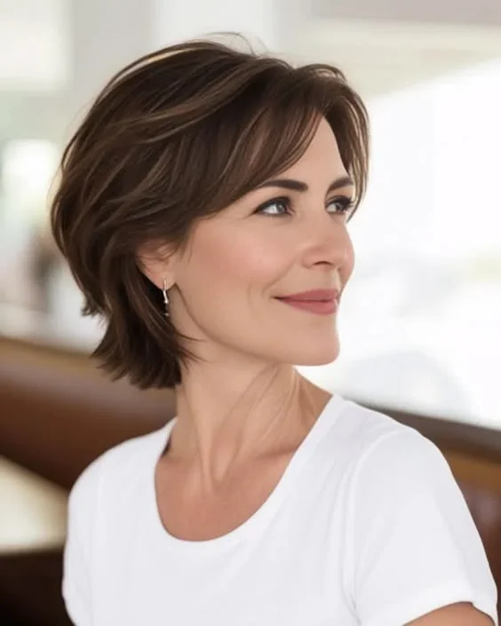 18 Short Hair With Layers Ideas That Instantly Make You Look Cooler (Yes, Really) 14 Feathered Layered