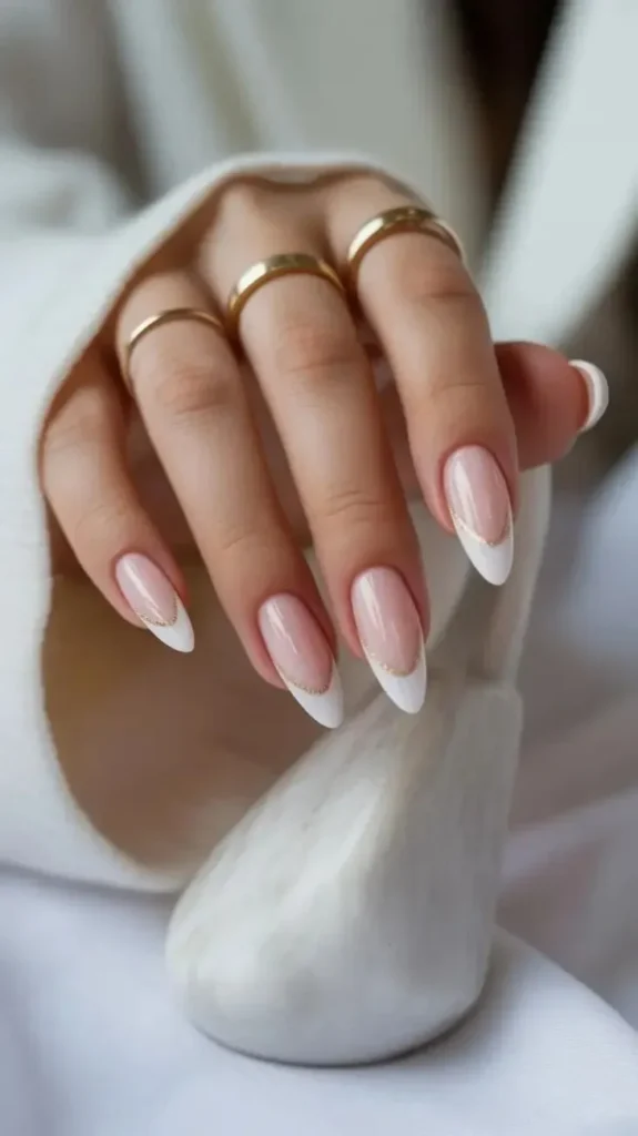 16 Classy Almond Nails That Make Every Outfit Look Expensive (Your New Everyday Nail Obsession) 4 Glossy Milky Almond Nails