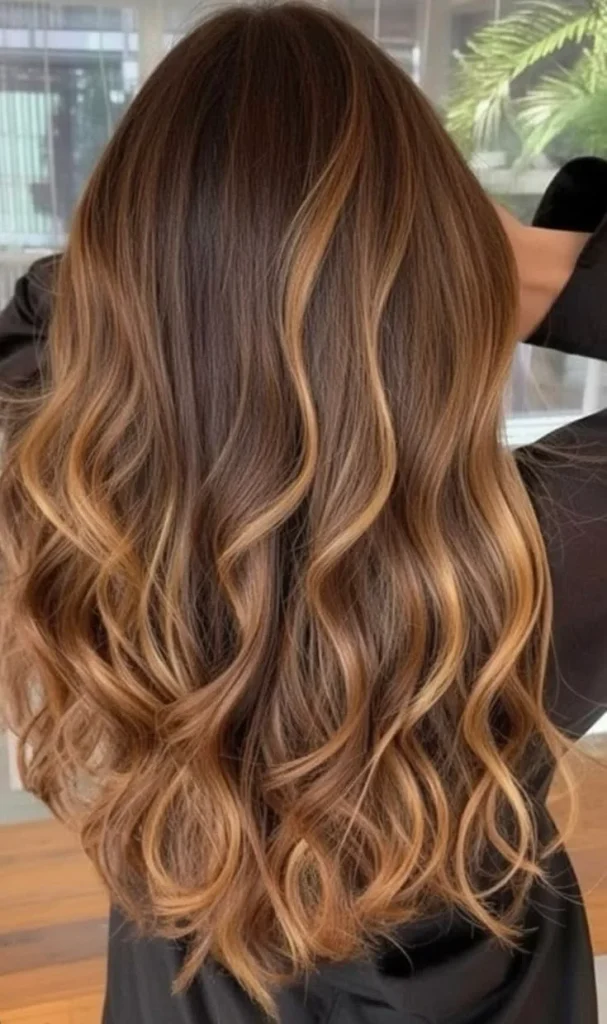 Golden Brown Balayage