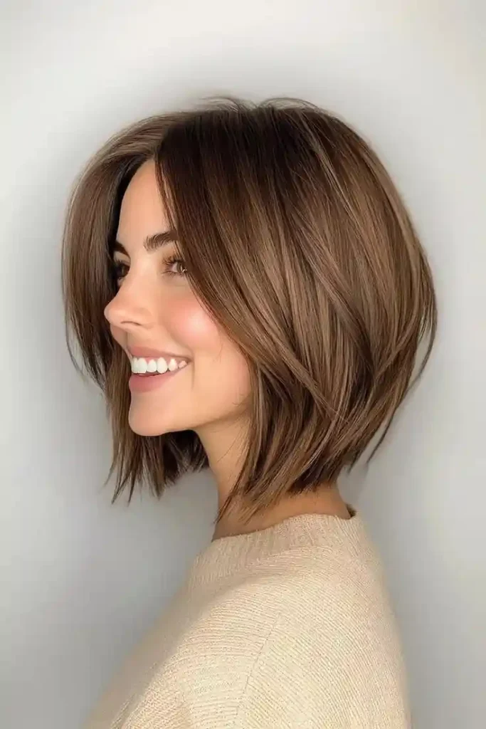 18 Short Hair With Layers Ideas That Instantly Make You Look Cooler (Yes, Really) 10 Graduated Layered Bob