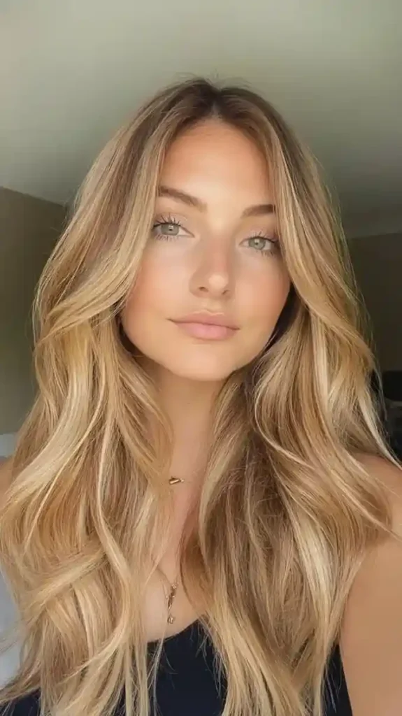 17 Spring Hair Color Ideas That Look Fresh, Expensive, and So Ready for Sunny Days 2 Honey Blonde Glow