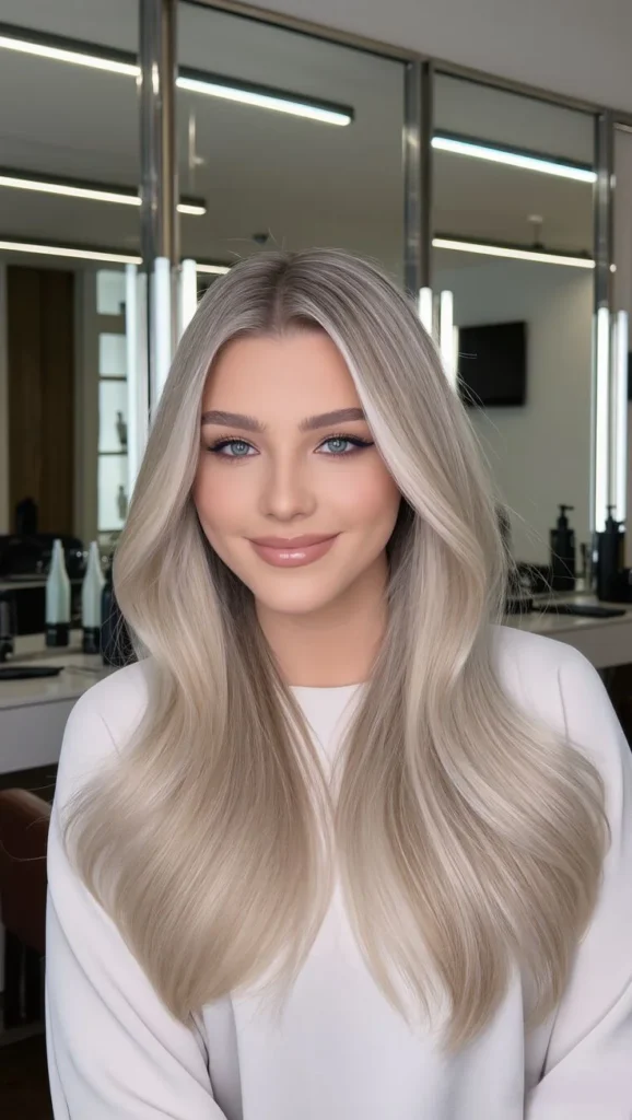 Icy Platinum Blonde
