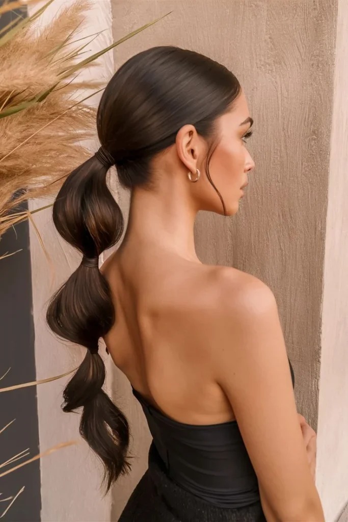 18 Work Hairstyles Ideas That Make You Look Polished Before Your Coffee Even Kicks In 10 Low Bubble Ponytail