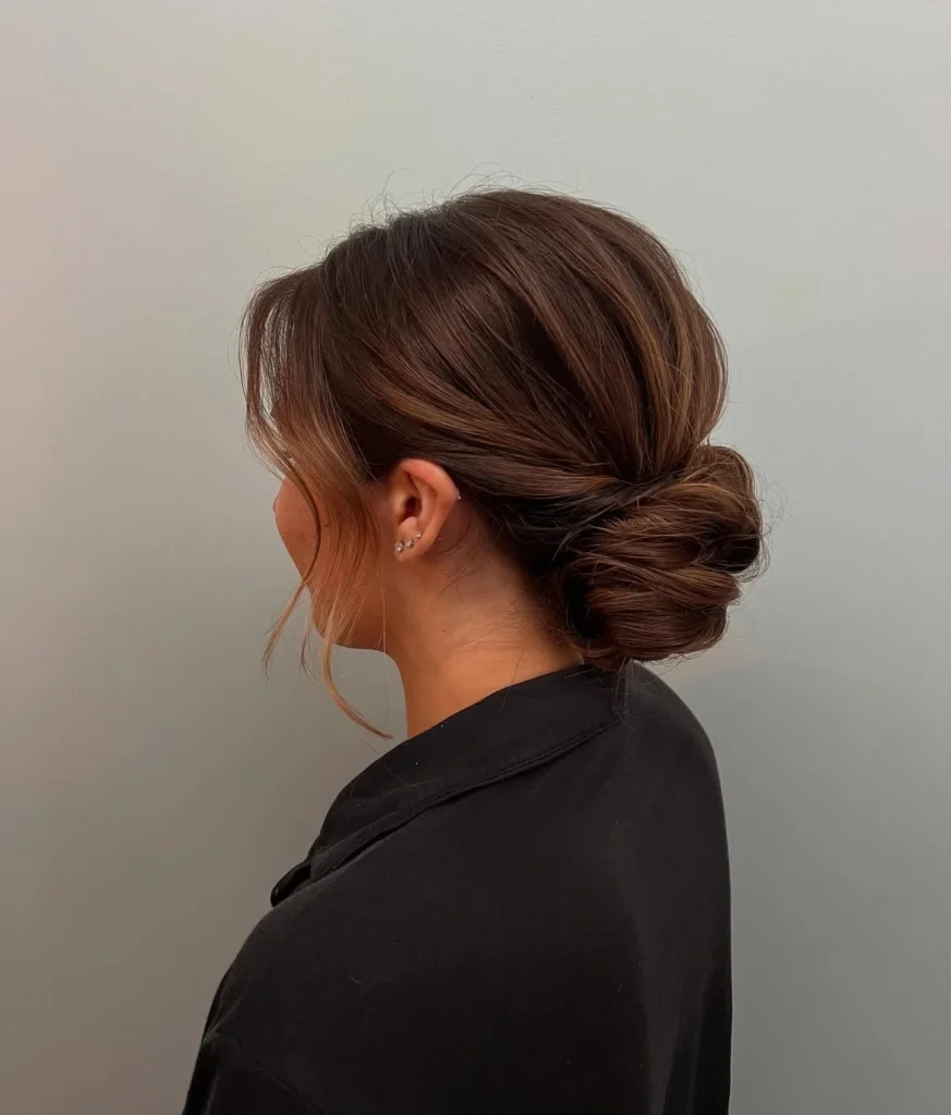 17 Low Bun Hairstyles That Look Effortlessly Chic Without Trying Too Hard 17 Low Bun With Volume at the Crown