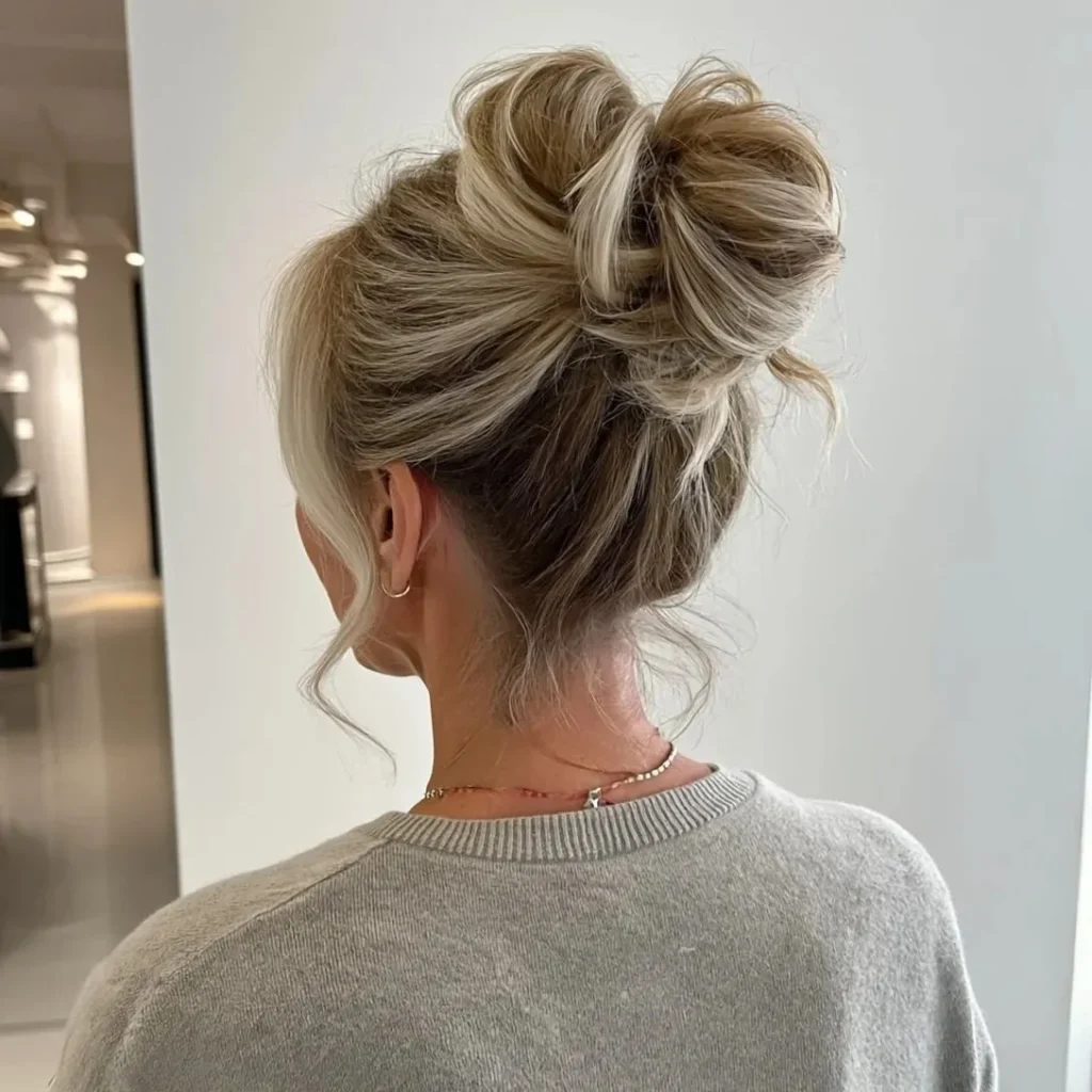 18 Work Hairstyles Ideas That Make You Look Polished Before Your Coffee Even Kicks In 19 Messy Bun But Make It Work Appropriate