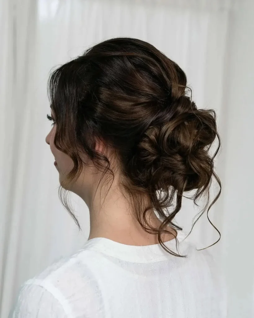 17 Low Bun Hairstyles That Look Effortlessly Chic Without Trying Too Hard 3 Messy Low Bun