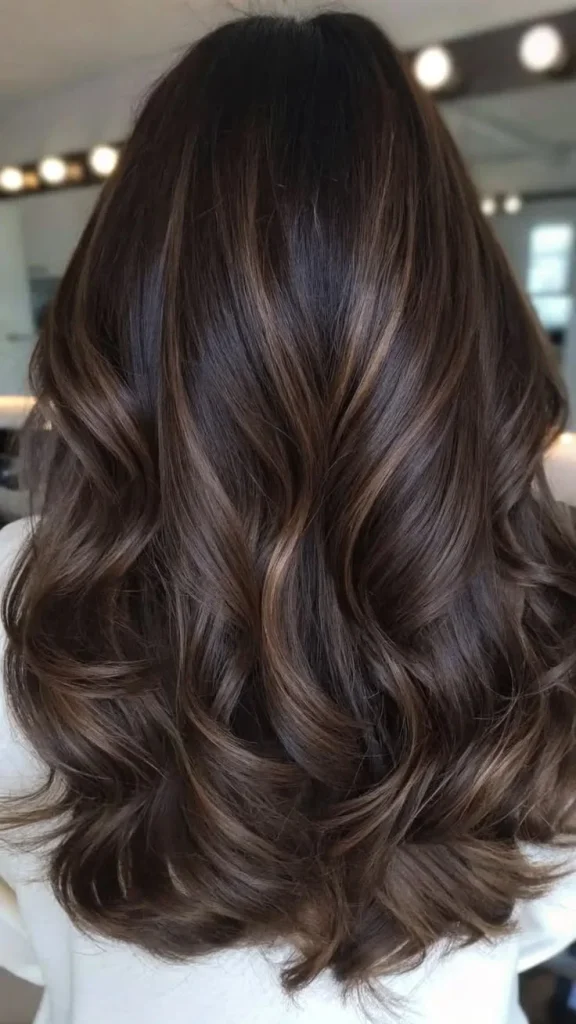 Mocha Brown Hair Color