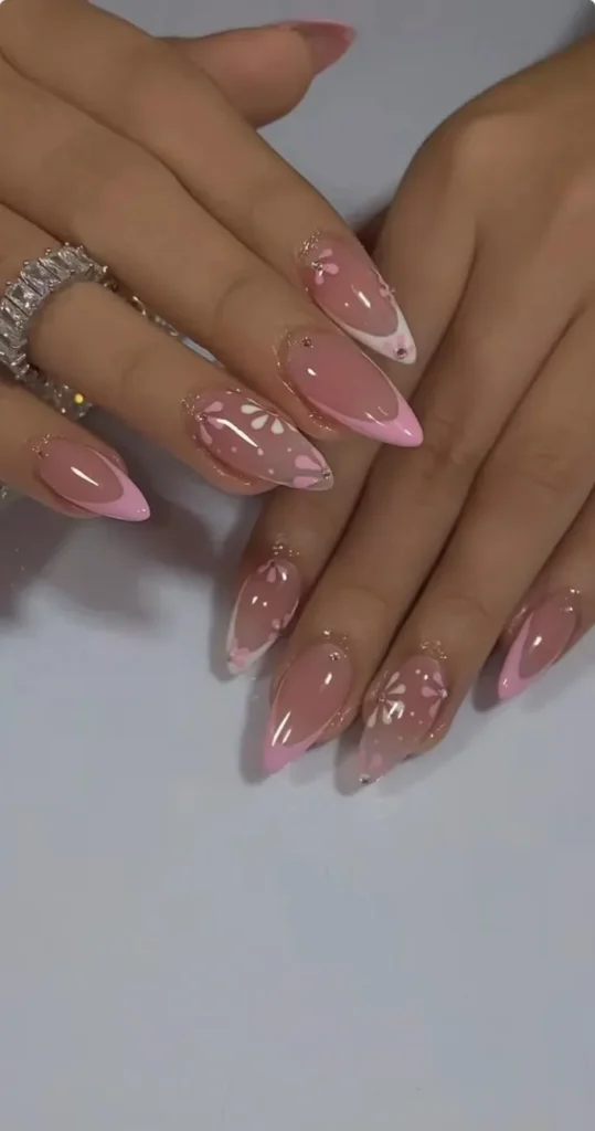 16 Classy Almond Nails That Make Every Outfit Look Expensive (Your New Everyday Nail Obsession) 9 Pink Almond Nails With a Soft Feminine Touch