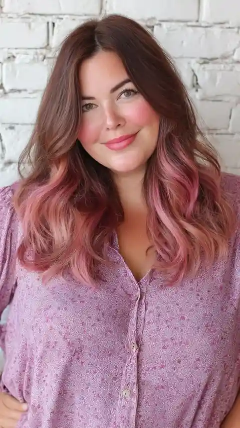 20 Pink Hair Color Ideas That Look So Cute, Your Camera Roll Won’t Survive 6 Pink Balayage Hair