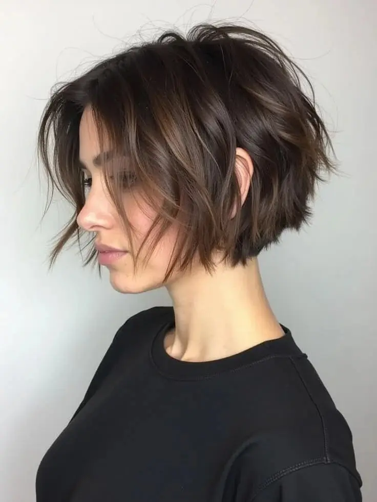 18 Short Hair With Layers Ideas That Instantly Make You Look Cooler (Yes, Really) 6 Razor Cut Bob