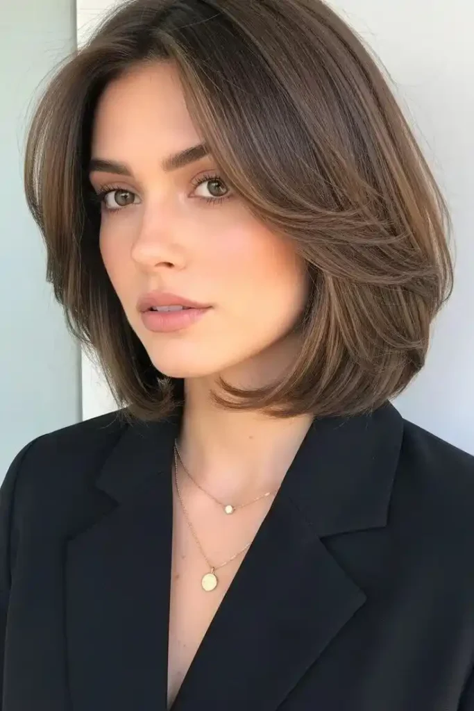 17 Korean Short Hair Ideas That Are So Chic, You’ll Want to Book a Salon Appointment Tonight 8 Rounded Bob with Volume