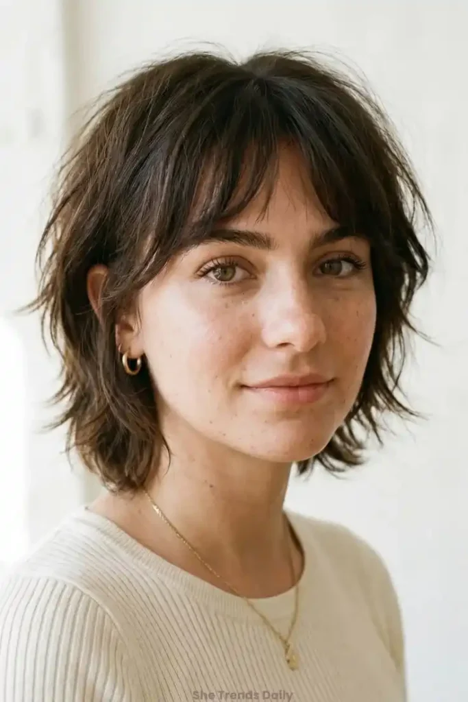 18 Short Hair With Layers Ideas That Instantly Make You Look Cooler (Yes, Really) 8 Shaggy Short Layers