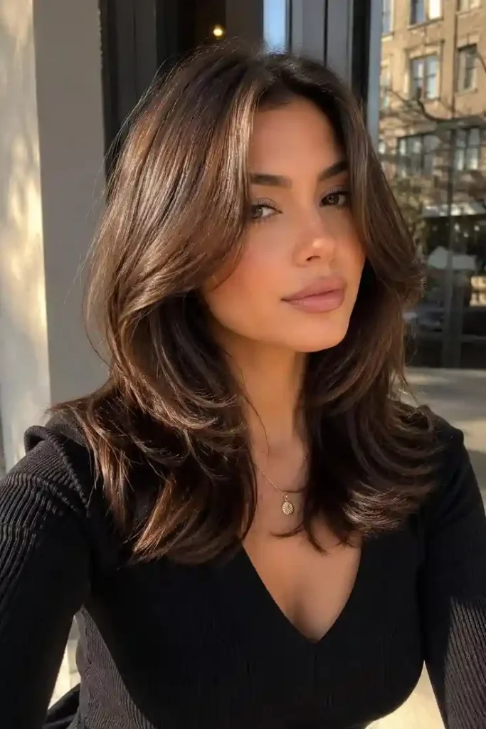 18 Short Dark Hair Ideas That Look Expensive, Chic, and Way Too Easy to Pull Off 6 Short Dark Hair With Curtain Bangs