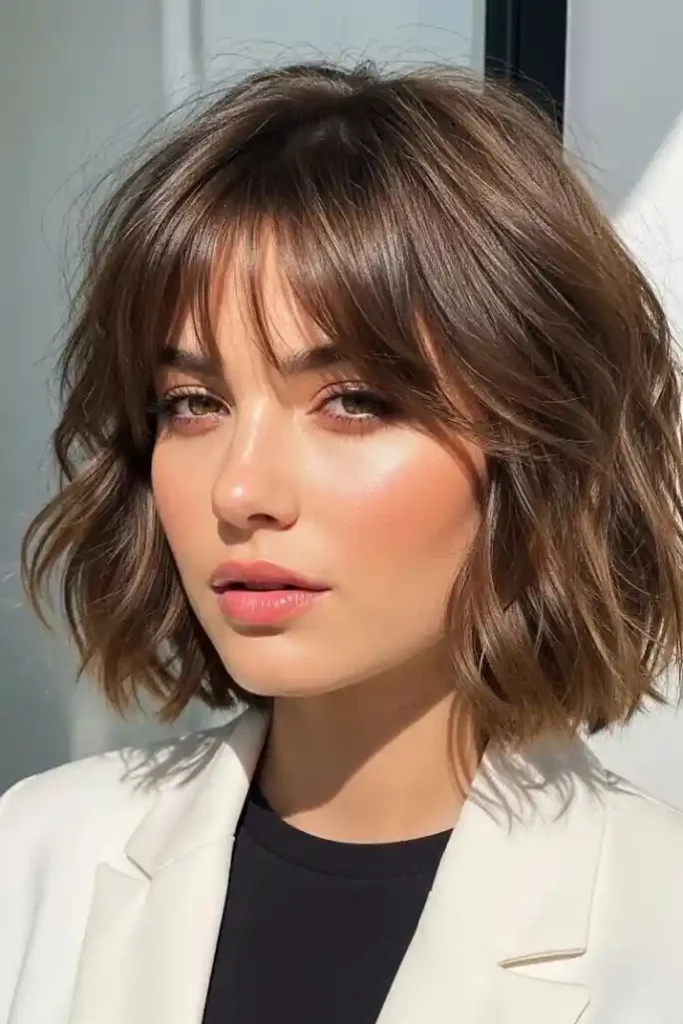 18 Short Dark Hair Ideas That Look Expensive, Chic, and Way Too Easy to Pull Off 18 Short Dark Hair With Deep Side Bangs