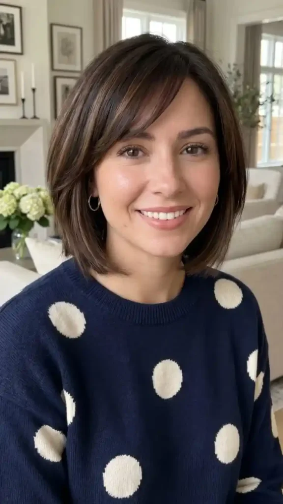 18 Short Hair With Layers Ideas That Instantly Make You Look Cooler (Yes, Really) 12 Side Parted Layered Bob
