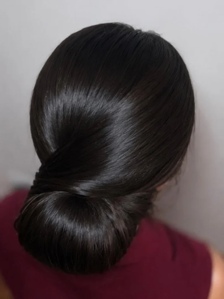 16 Formal Hairstyles That Make You Look Expensive With Basically Zero Drama 2 Sleek Low Bun 1