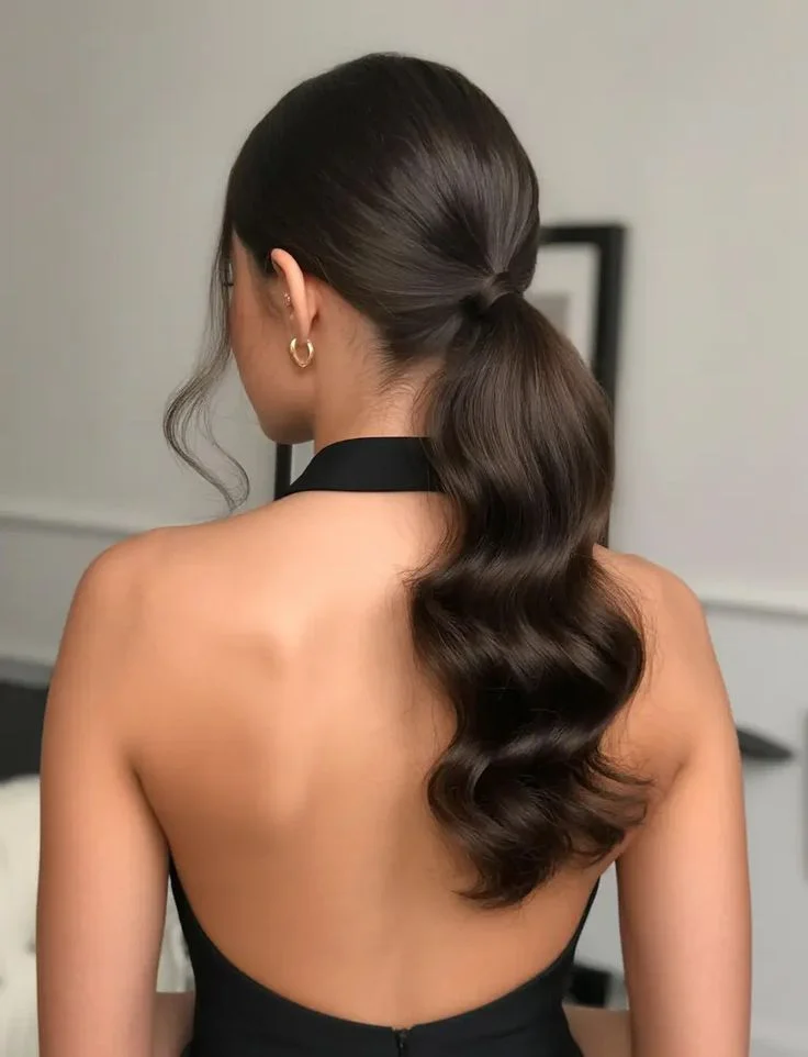 18 Work Hairstyles Ideas That Make You Look Polished Before Your Coffee Even Kicks In 3 Soft Low Ponytail