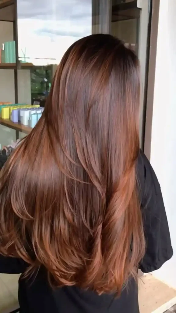 15 Red Brown Hair Color Ideas That Look Expensive, Warm, and Seriously Stunning 16 Spiced Copper Brown Highlights