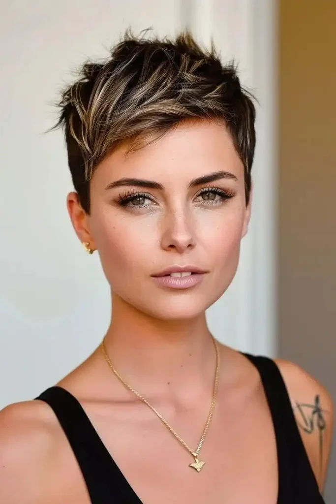 Spiky Pixie Cut