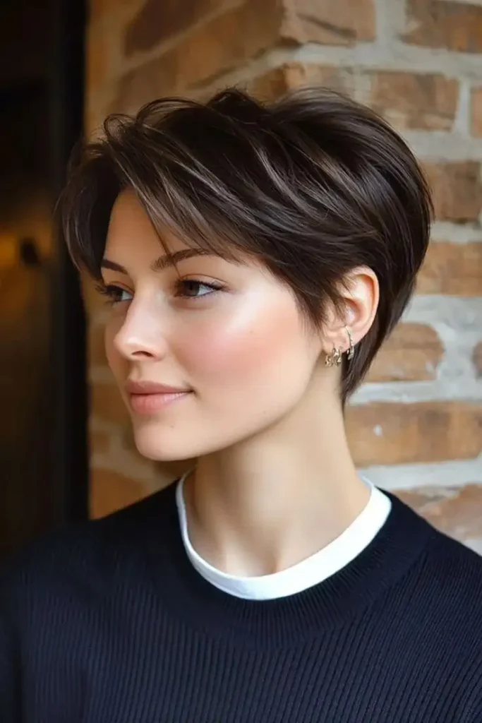 Tapered Pixie Cut