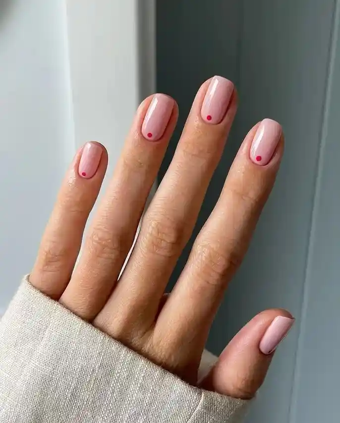 18 Really Short Nails Ideas That Prove Tiny Manicures Can Still Slay 6 Tiny Dot Nail Art