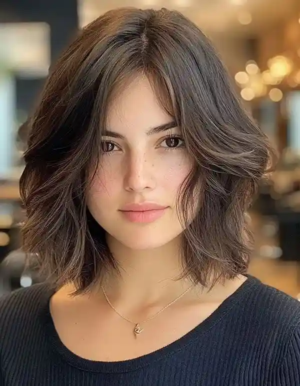 18 Short Hair With Layers Ideas That Instantly Make You Look Cooler (Yes, Really) 13 Tousled Layered Lob