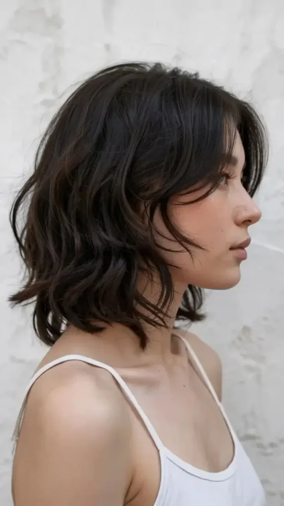 18 Short Hair With Layers Ideas That Instantly Make You Look Cooler (Yes, Really) 11 Wavy Layered Crop