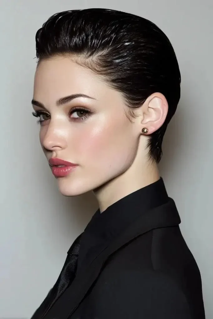 Wet Look Pixie