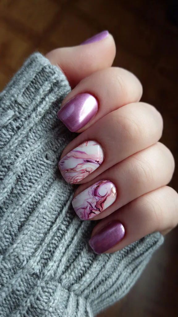 Short Acrylic Nails