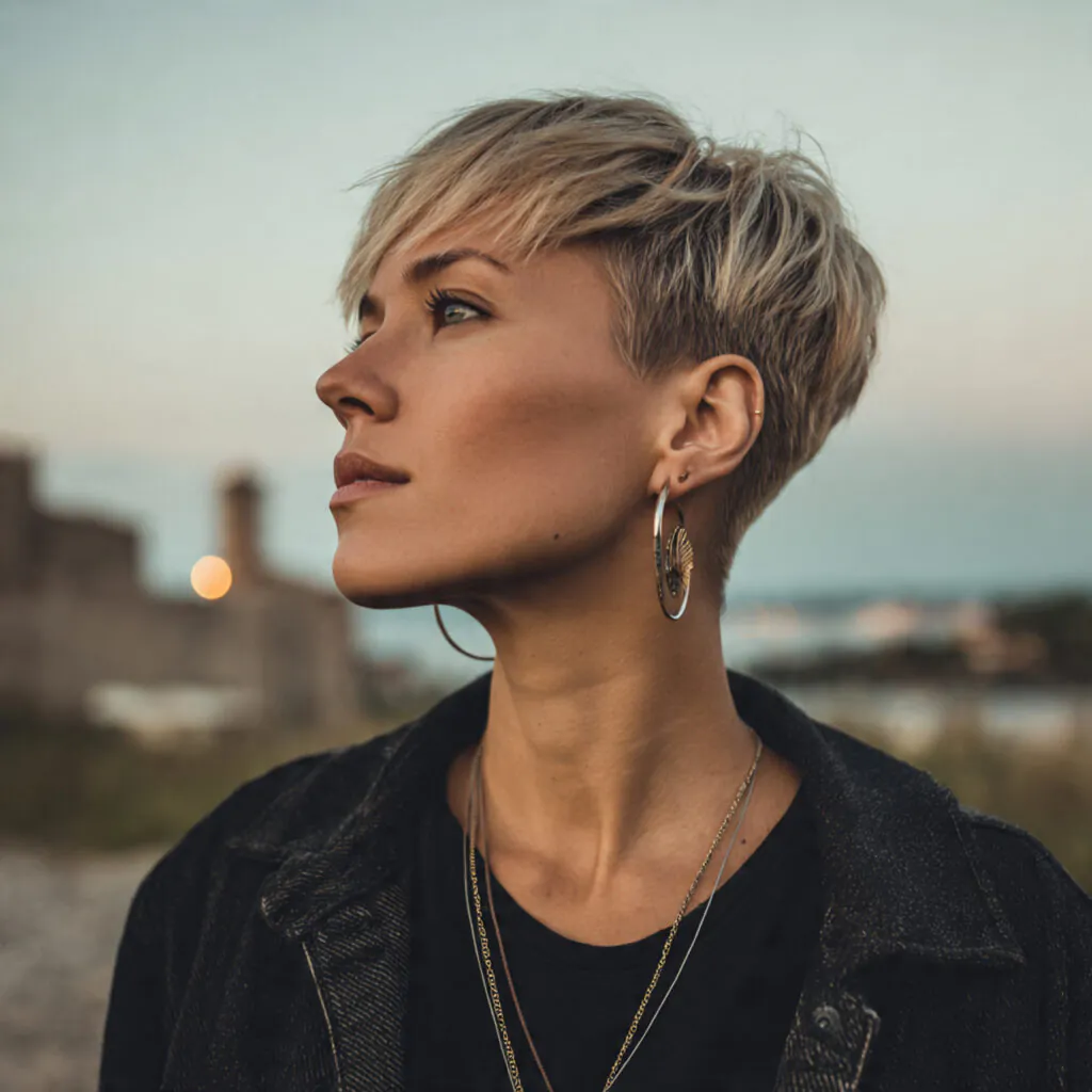Chop It Like It's Hot: 15 Short Layered Haircuts That'll Make You Book an Appointment TODAY 12 The Asymmetrical Short Cut