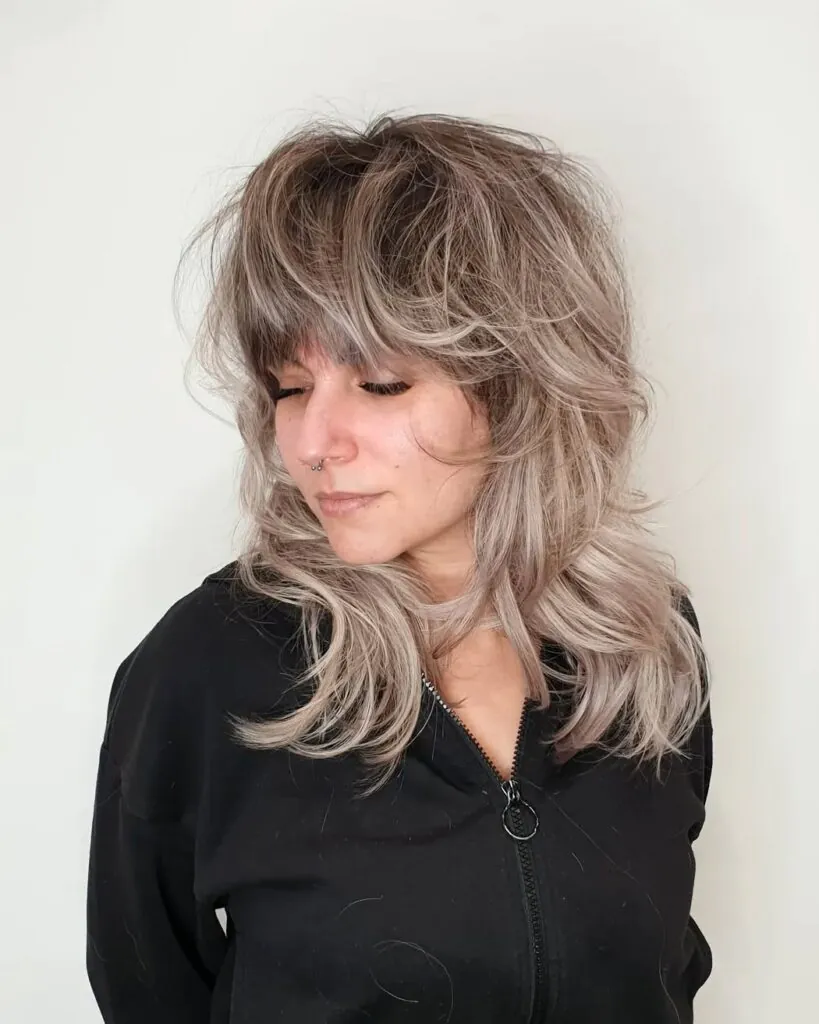 14 Short Black Hair Looks That Are Breaking the Internet 5 The Shaggy Wolf Cut