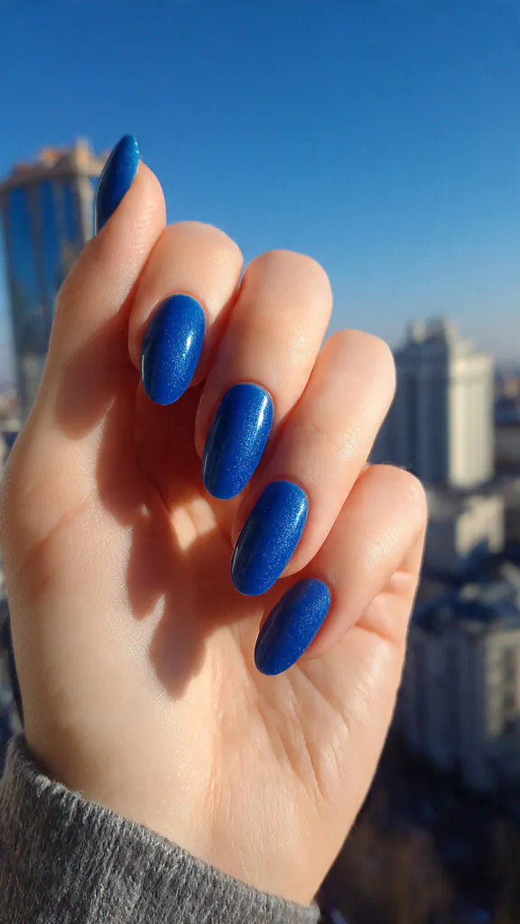 14 Trending Blue Nail Ideas Everyone Is Obsessed With Right Now (Your Next Mani Just Found You) 21 Trending Blue Nail Ideas