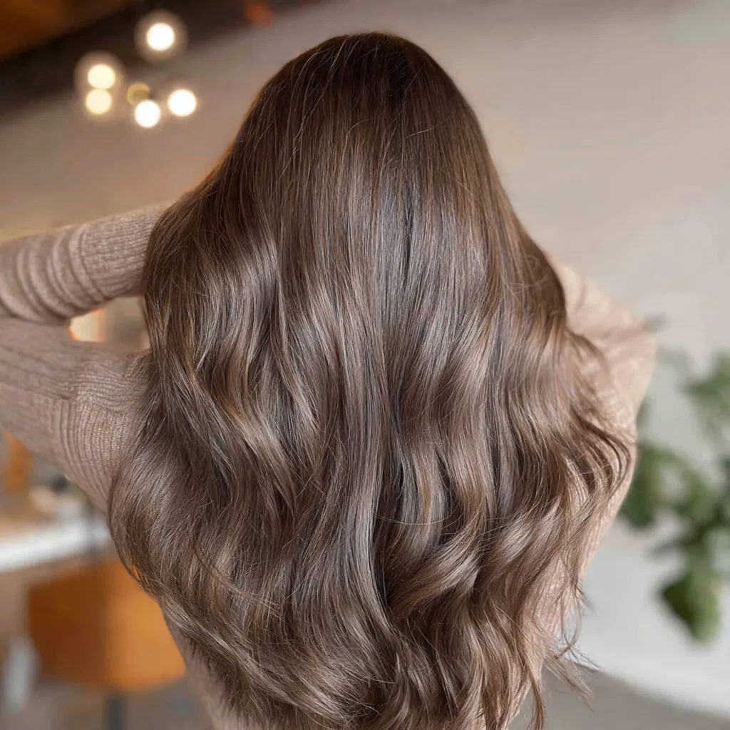 mushroom brown hair color